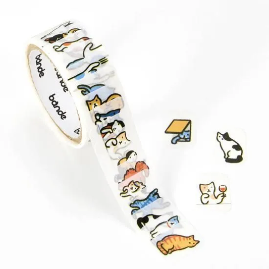 People in the Planner: Ultimate Cat Collection Die-Cut Washi Sticker Tape