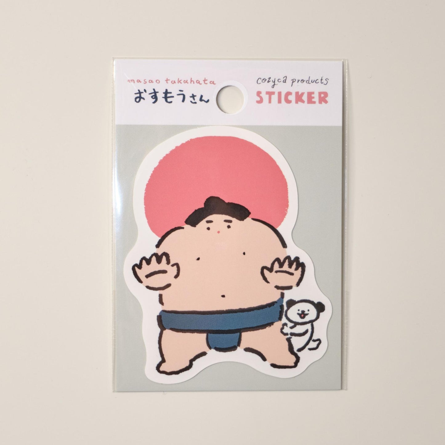 高旗將雄 masao takahata 貼紙 相撲手 - NOOK-IN