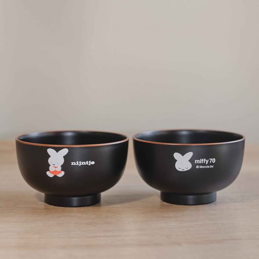 miffy 70周年限定 nijntje 塗漆湯碗