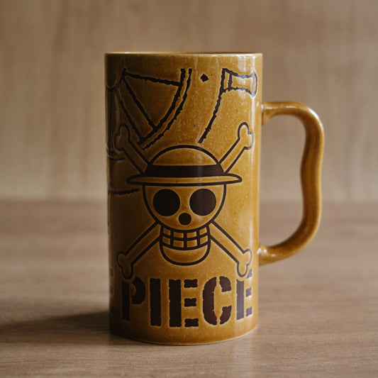 ONE PIECE 海賊王 棕色陶瓷杯