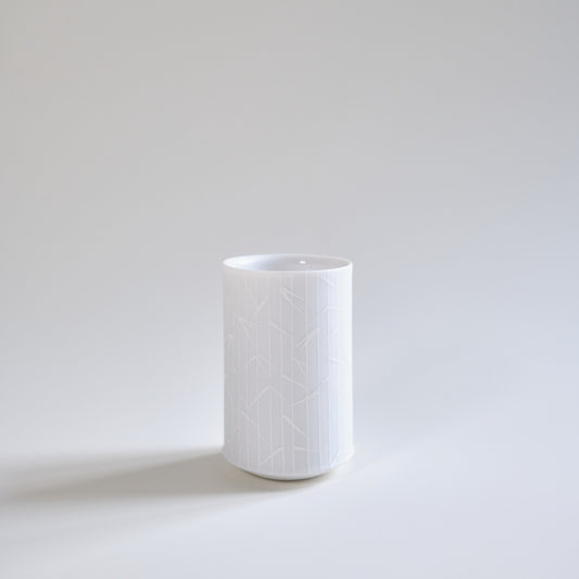 sasasa 清酒杯連木枡套裝 瓷白