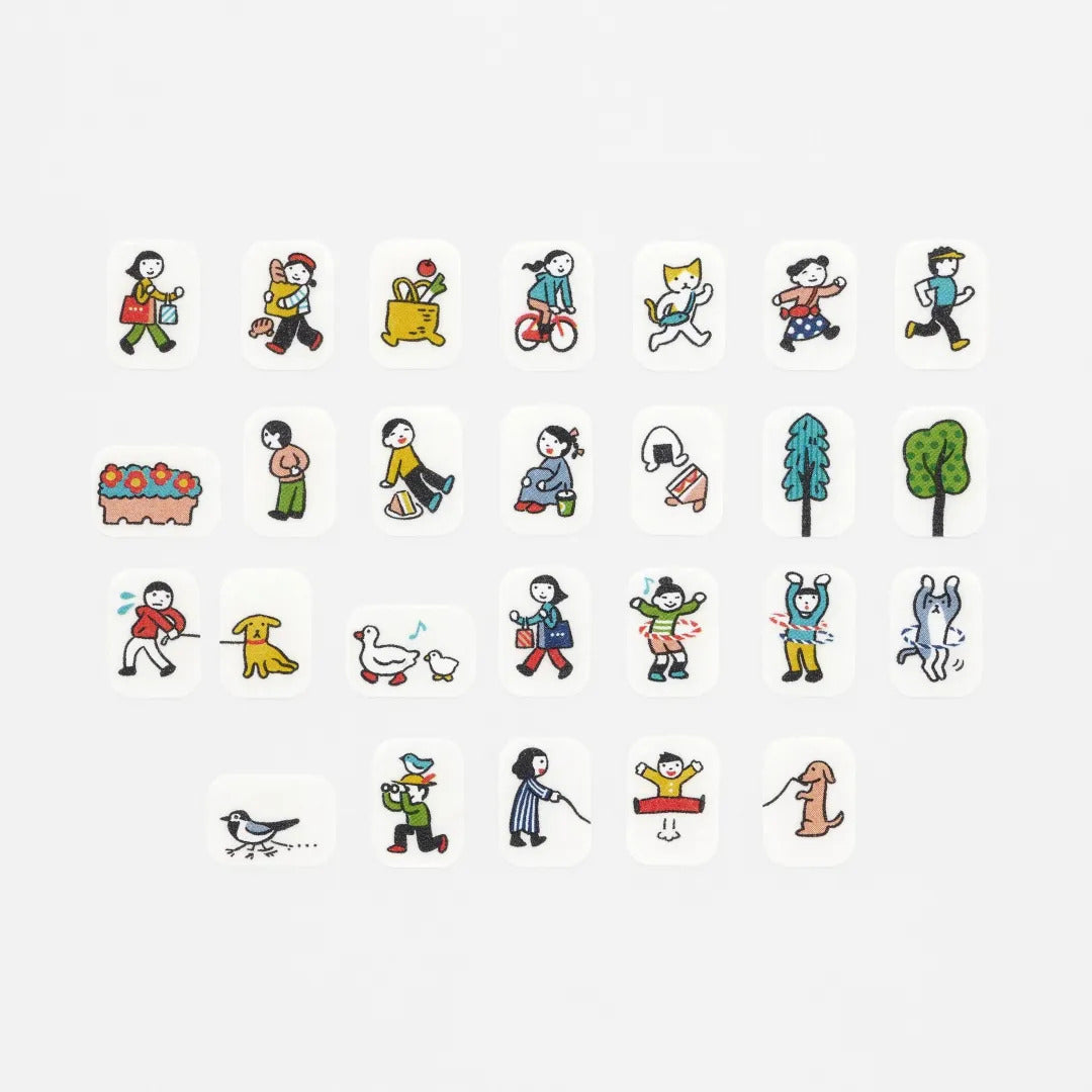 People in the Planner - Stroll Time Die-Cut Washi Sticker Tape