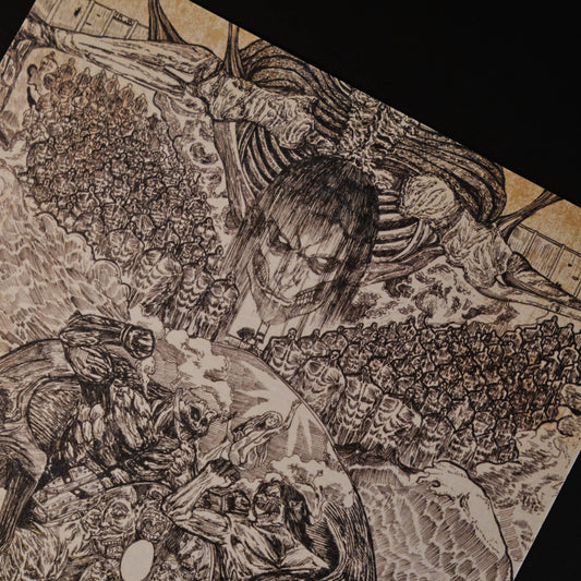 進擊的巨人【  VALUE  】A5 海報