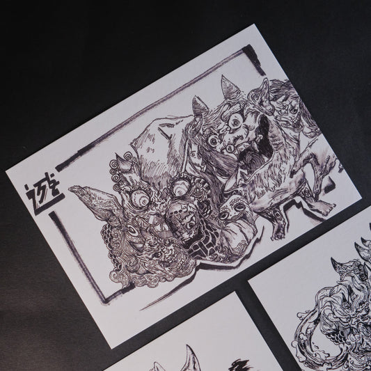 原創系列【  社恐  】A6 明信片