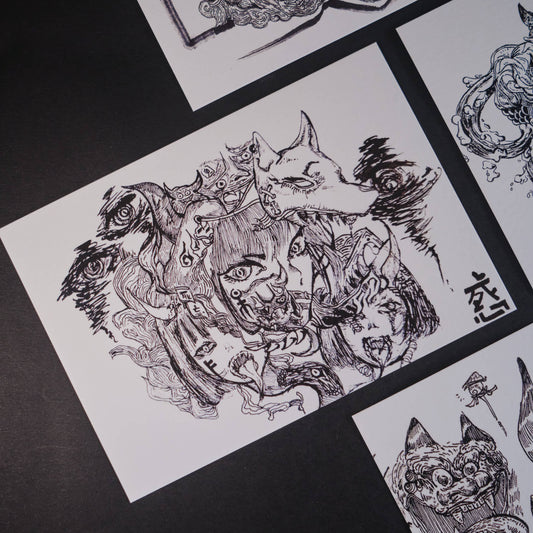 原創系列【 注目 】A6 明信片