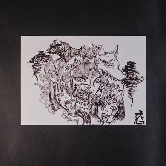 原創系列【 注目 】A6 明信片