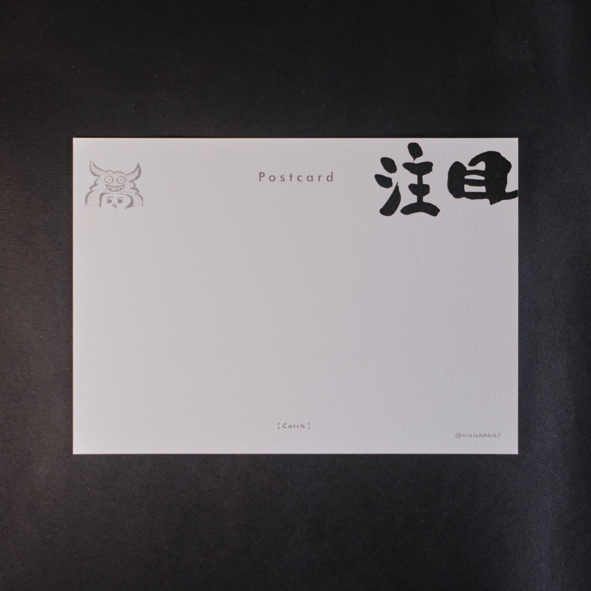 原創系列【 注目 】A6 明信片 - NOOK-IN