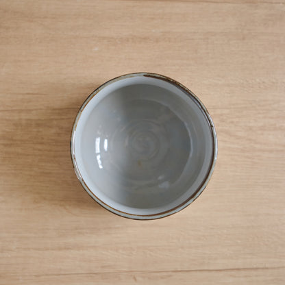 日本美濃燒 抹茶碗 - 波浪與鯉魚 - NOOK-IN