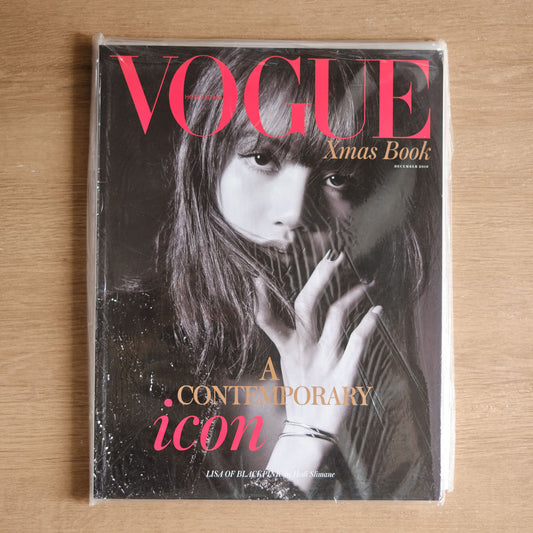 【二手】2019 年 12 月號《Vogue》香港版 附 BLACKPINK Lisa 封面聖誕特輯專刊（Xmas Book） - NOOK-IN