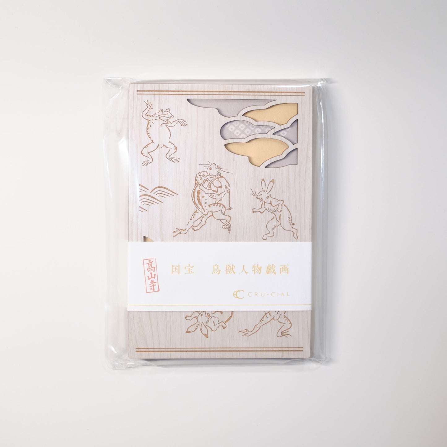 鳥獸戲畫 御朱印帳 草相撲 - NOOK-IN