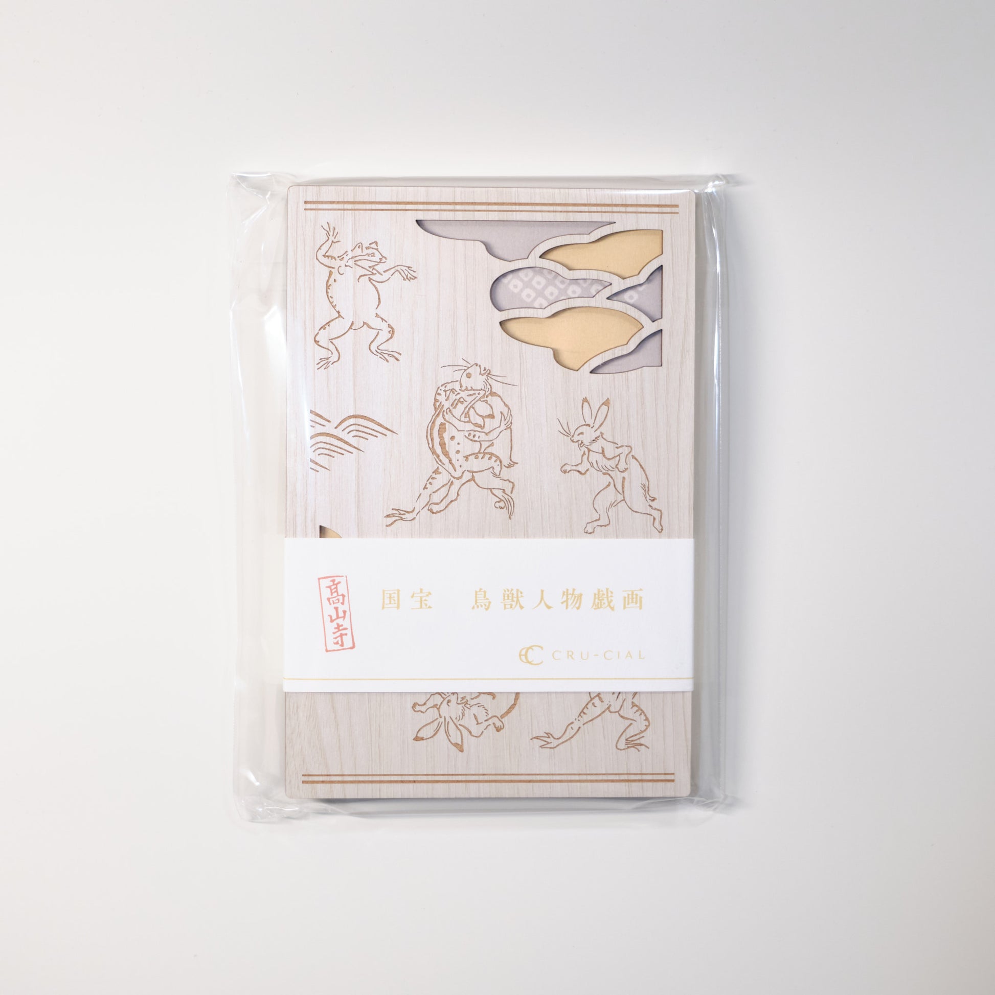 鳥獸戲畫 御朱印帳 草相撲 - NOOK-IN
