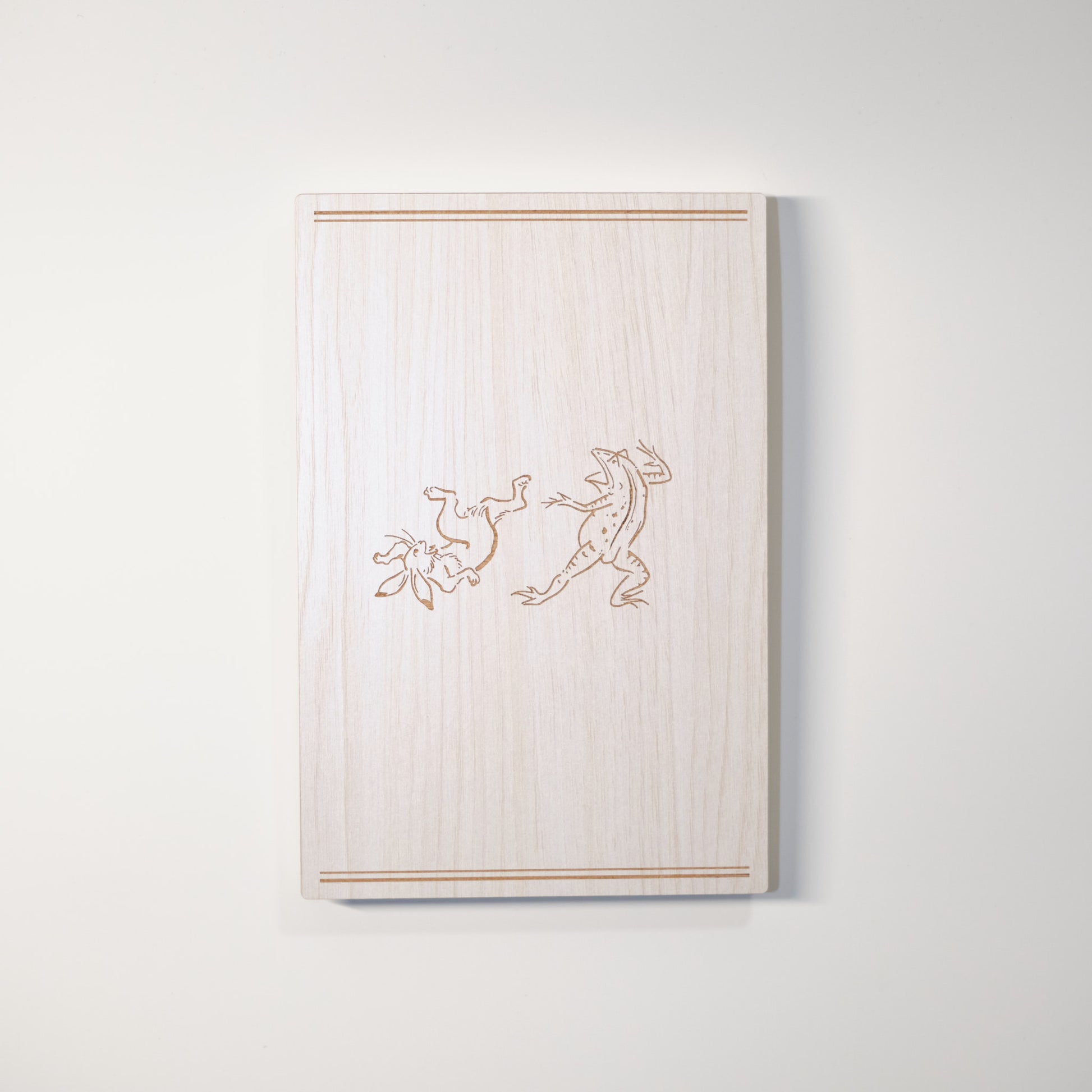 鳥獸戲畫 御朱印帳 草相撲 - NOOK-IN