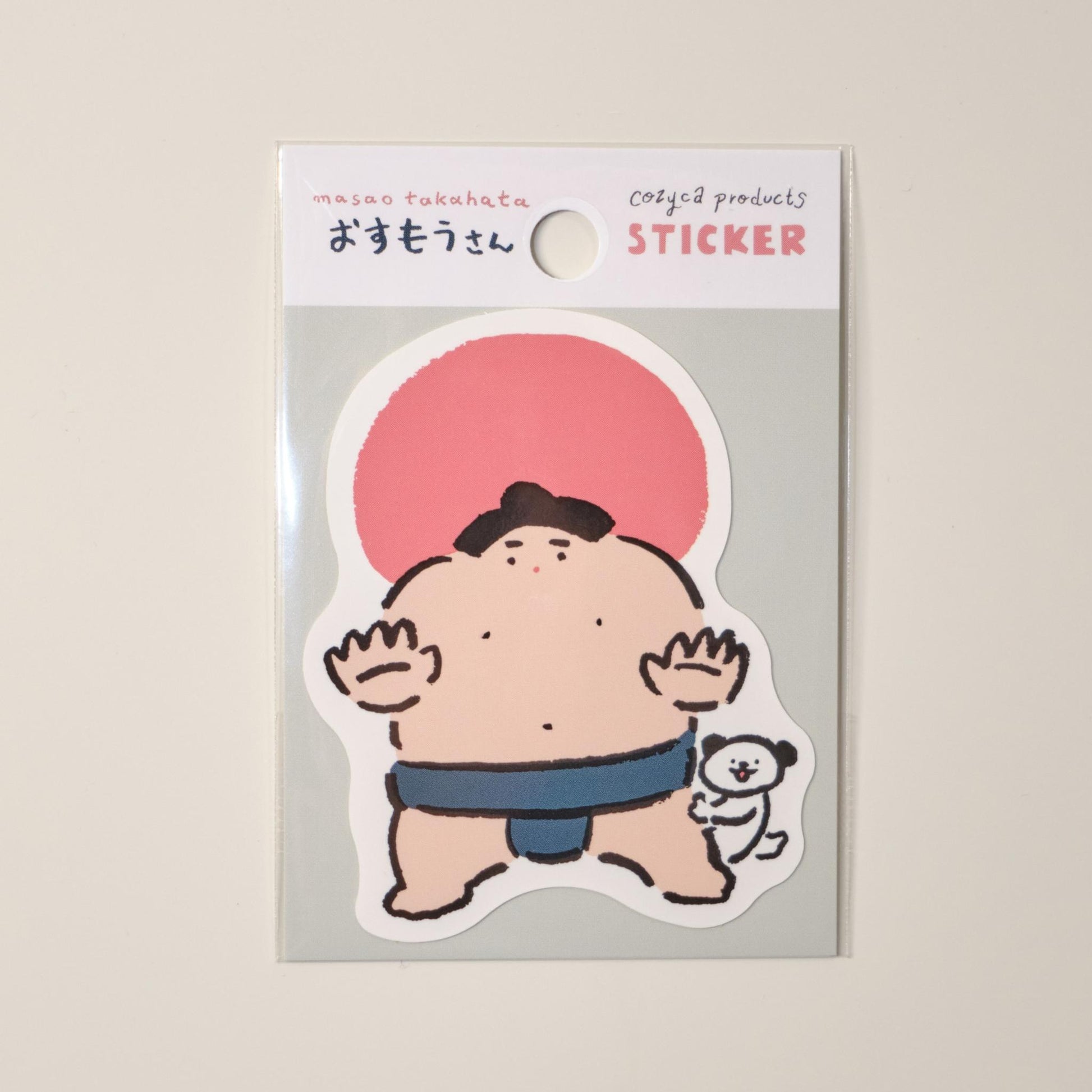 高旗將雄 masao takahata 貼紙 相撲手 - NOOK-IN