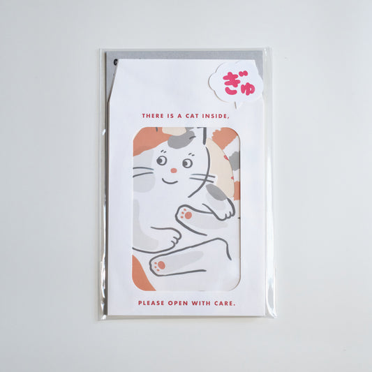 GYU-GYU 信件套裝 三色貓