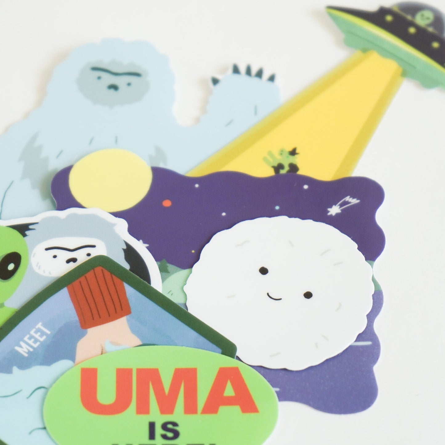 UMA STICKER PACK 防水 PVC 貼紙包 - NOOK-IN