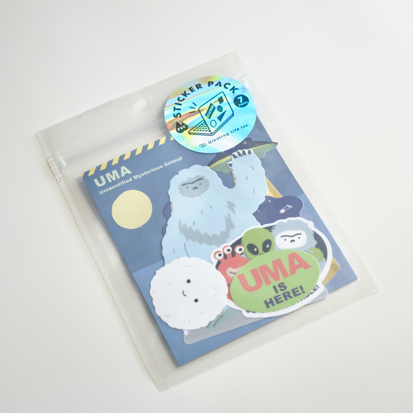 UMA STICKER PACK 防水 PVC 貼紙包 - NOOK-IN