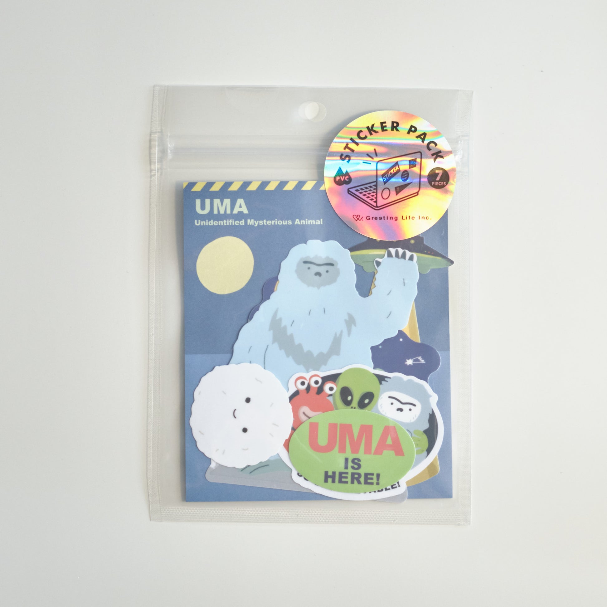 UMA STICKER PACK 防水 PVC 貼紙包 - NOOK-IN