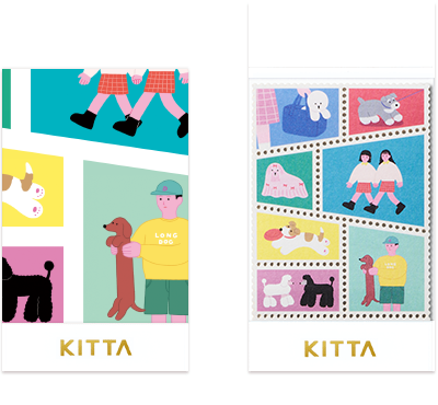 KITTA Doggy 紙膠帶