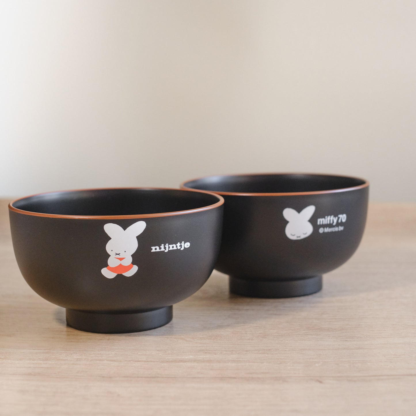 miffy 70周年限定 nijntje 塗漆湯碗 - NOOK-IN