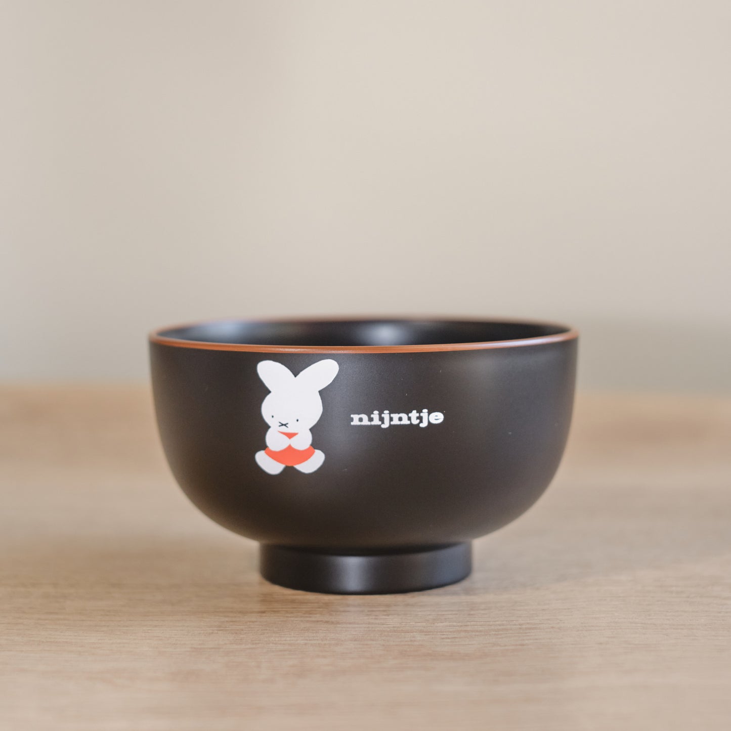 miffy 70周年限定 nijntje 塗漆湯碗 - NOOK-IN