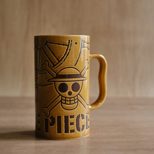 ONE PIECE 海賊王 棕色陶瓷杯