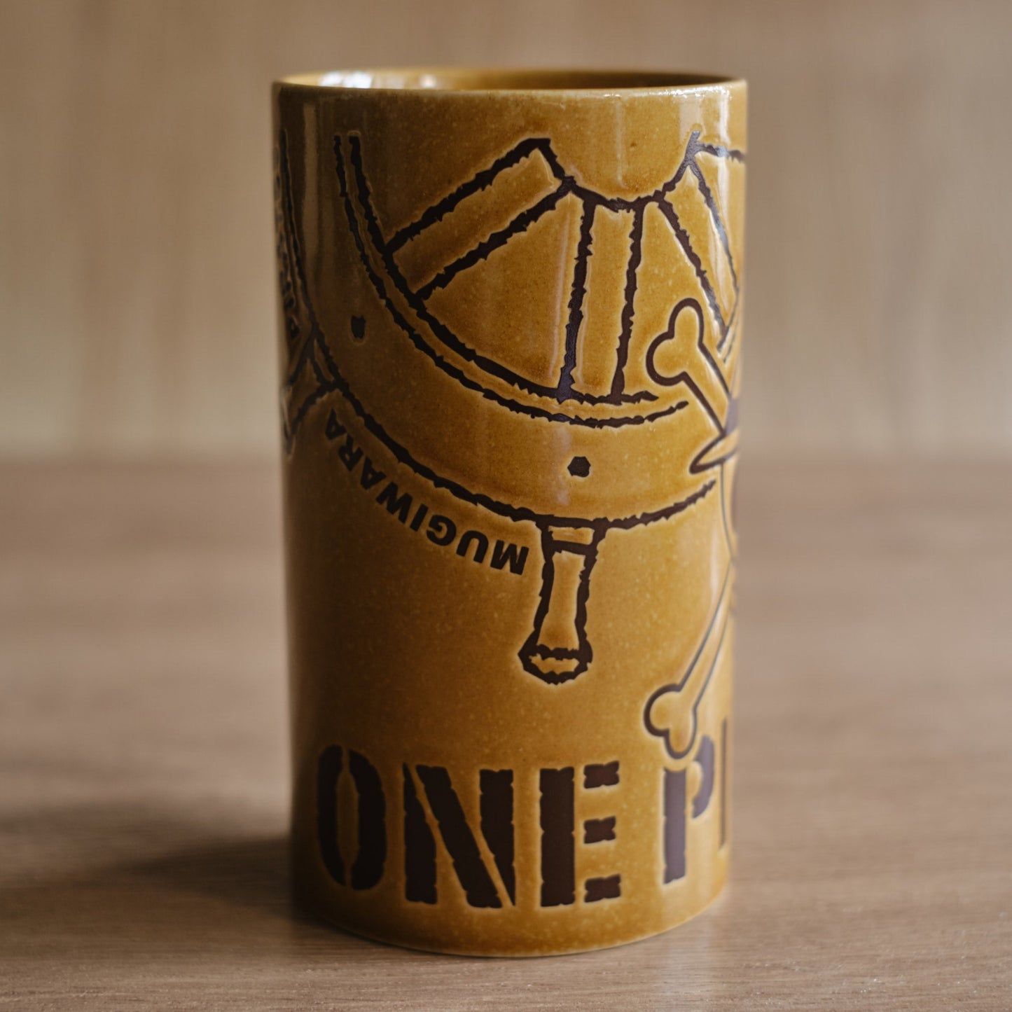 ONE PIECE 海賊王 棕色陶瓷杯