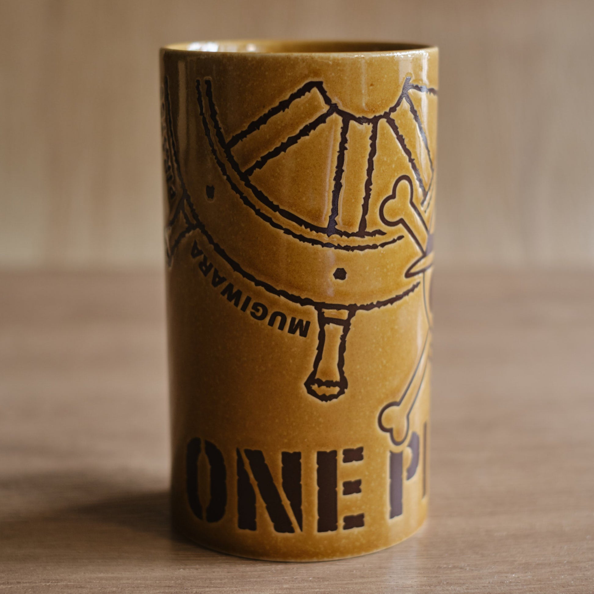ONE PIECE 海賊王 棕色陶瓷杯