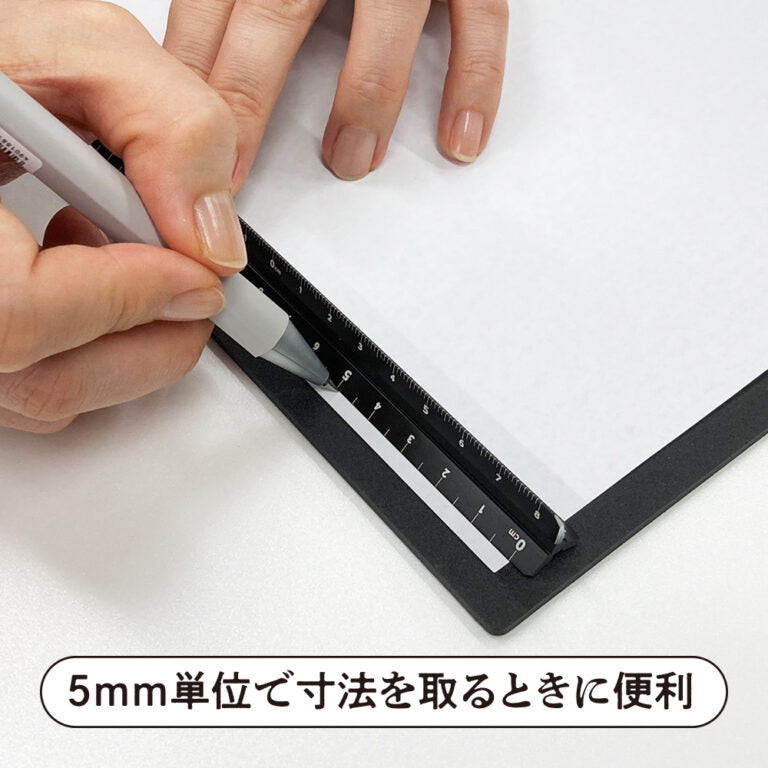 Kiwami LR 16cm 左右手通用全鋁三面定規尺 - NOOK-IN