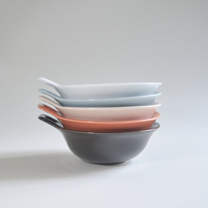totte-plate 日本美濃燒手把小碗 五色禮盒套裝 - NOOK-IN
