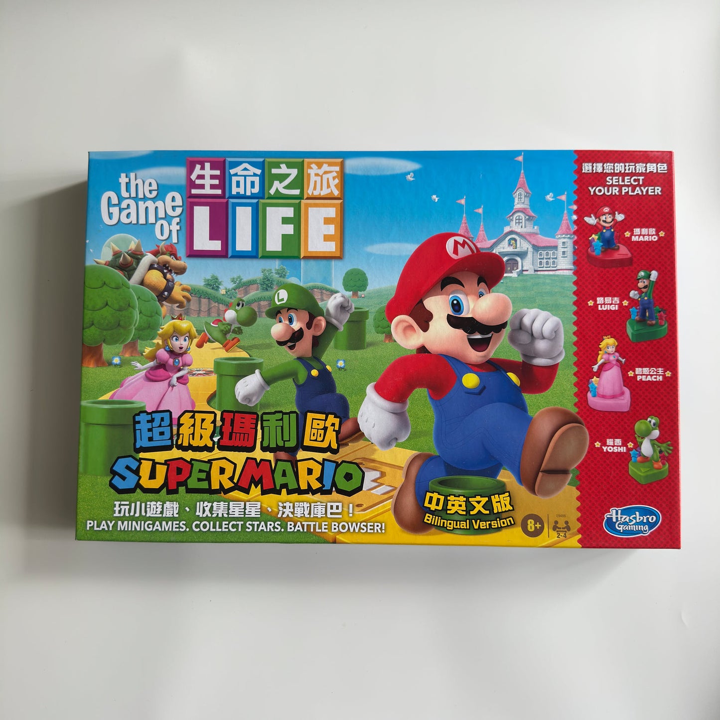 【二手】生命之旅 超級瑪利歐版 the Game of LIFE SUPER MARIO (中英文版)