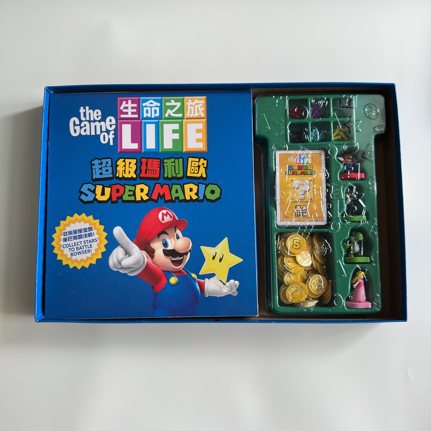 【二手】生命之旅 超級瑪利歐版 the Game of LIFE SUPER MARIO (中英文版)