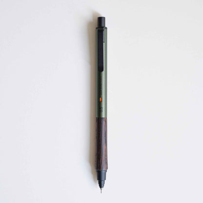 KURUTOGA WOOD 天然木金屬自動鉛筆 森林綠 0.5mm