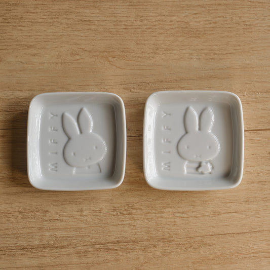 miffy 白色陶瓷醬油碟